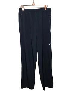 Nike Lightweight Warm Up Pants Men’s Small Drawstring Zip Pockets Reflector Blue - Picture 1 of 6