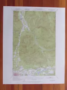 Wickersham Washington 1953 original vintage mapa de ratón del USGS - Imagen 1 de 1