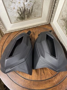 NOS Ski Doo Black Hand Guard Extender Extension Wind Deflect PN 517304741 Black - Picture 1 of 11