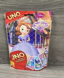 Disney Sofia The First Uno Card Game 2014 New Sealed - Picture 1 of 4
