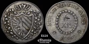 Alemania, Núremberg, 6 Kreuzer 1806, XF - Imagen 1 de 4
