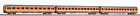 Piko 58224 skala HO Expert FS Eurofima zestaw wagonów 1/2 klasy (3) IV