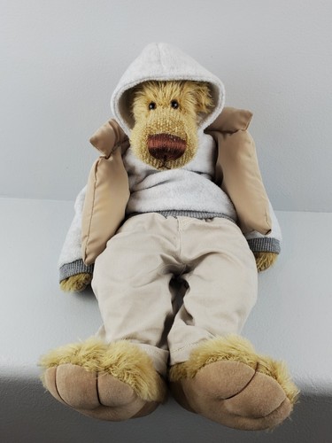 VETEMENTS Felpa con cappuccio Couture Bear Cool and Friends CHIP 2003 cachi