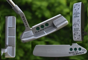STUNNING Scotty Cameron Titleist Newport 2 Custom Engraved LONE WOLF Putter RH - Picture 1 of 23