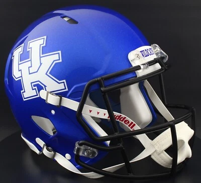 KENTUCKY WILDCATS NCAA Riddell Speed Full Size AUTHENTIC Football Helmet - Image 1 of 4