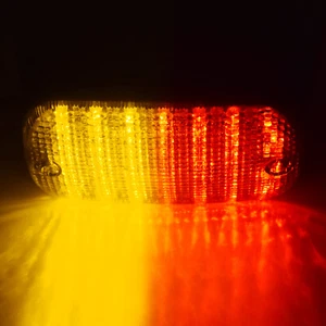 Clear Led Integrated Taillight Signals for SUZUKI Intruder 800 Boulevard C50 C90 - Picture 1 of 12