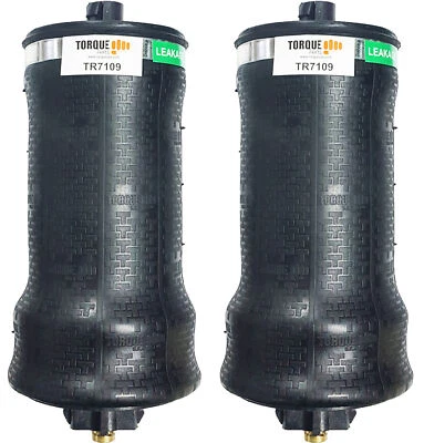 Pair Replaces W02-358-7109, 1104K002 Cab Air Spring Cabin Sleeper Bag Kenworth - Image 1 of 4