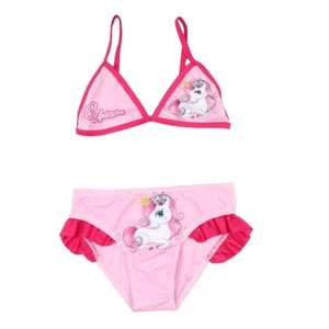 Girls' Bathing Suit Unicorn. Fuchsia Color. - Picture 1 of 5