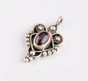 Amethyst Sterling Pendant .925 STERLING SILVER PENDANT - Picture 1 of 3