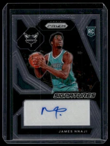 2023-24 Panini Prizm #RSI-NNJ James Nnaji Rookie Signatures - Picture 1 of 2