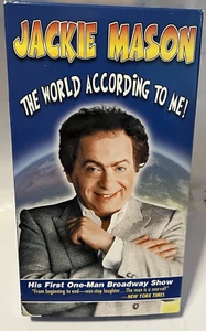 Jackie Mason The World According to Me! VHS - Picture 1 of 3