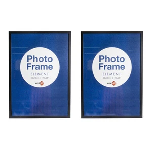2x Unigift Element 50x70cm MDF/Glass Picture/Photo Frame Wall Hanging Assorted - Picture 1 of 3