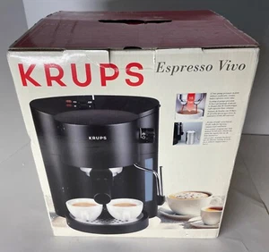 Neu Krups Espresso Vivo Maschine Maschine schwarz Typ 887 - Bild 1 von 2