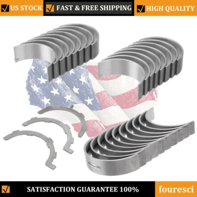 Main Rod Bearings Set BB317J Fits For Ford 4.6L 281/5.4L 330 OD (Standard Size) - Image 1 of 4