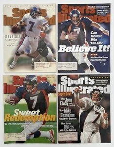 Denver Broncos/John Elway Back-to-Back Super Bowl Sports Illustrated Cover 96-99 - Bild 1 von 1