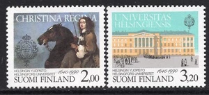 2258 - Finland 1990 - The 350th anniversary of Helsinki University - MNH Set - Picture 1 of 2
