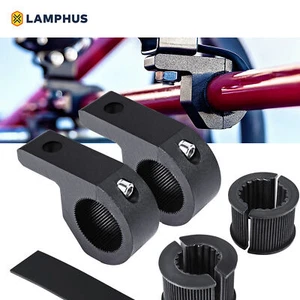 2pc Horizontal 0.75/1/1.25" ATV UTV Off-Road Light Bar Clamp Mount Bracket Kit - Picture 1 of 7