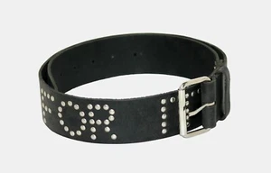 Create Your Own PERSONALISED LEATHER Studded BELT Choise of Colours and Sizes - Picture 1 of 1