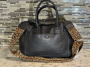 Marc Jacobs Black Leather Empire City Large Tote - Picture 1 of 23