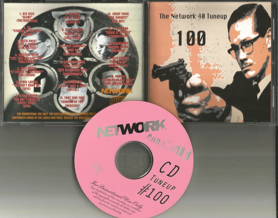 PROMO CD w/ RARE EDIT & MIX GEORGE MICHAEL & CYNDI LAUPER & U2 Erasure BEE GEES  Foto 1 de 1