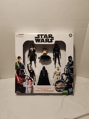Фигурка STAR WARS 5 Luke Skywalker Darth Vader Mandalorian Rey Baby Grogu - Изображение 1 из 4