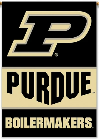 Purdue Boilermakers Premium 2-sided 28x40 Banner Outdoor House Flag University Cover