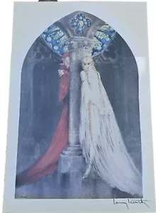 Louis Icart Faust Etching On Paper Artist Signed limited 1928 Vintage 22"×13" - Picture 1 of 3