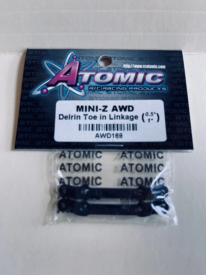 ATOMIC AWD169 Mini-Z AWD Delrin Toe in Linkage (0.5" 1.0") - Image 1 of 2