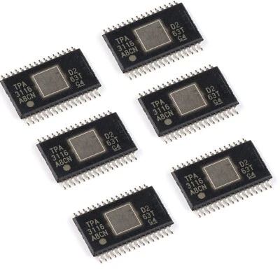 6pcs Amplificatore stereo audio chip TPA3116D2 originale - Immagine 1 di 3