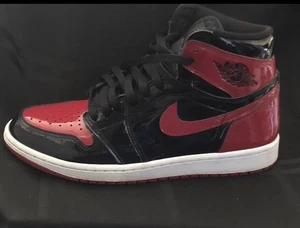 Air Jordan 1 Retro Alto OG Patente Criado Talla 9 Para Hombre (555088-063) SIN CAJA - Imagen 1 de 10