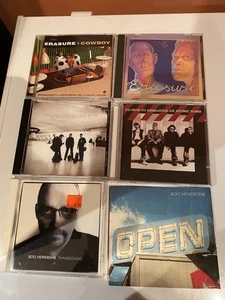 13 CD lot new wave pop U2 Erasure WLIR 80s 90s synth RTZ boo hewerdine bible - Picture 1 of 6