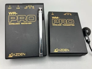 Transmisor y receptor inalámbrico con micrófono Azden WM-PRO WR-PRO - Imagen 1 de 2