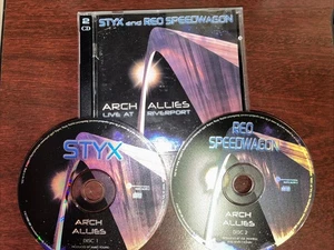 Styx and REO Speedwagon- Arch Aliies: Live at Riverport CD 2-disc set VG Rare - Picture 1 of 4