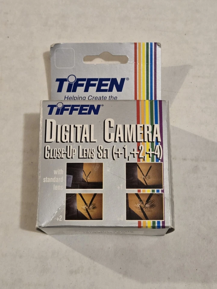 Tiffen 37mm High Res Close Up Filter Set +1 +2 +4 Vintage Photography (TFCUS37) - Image 1 of 3