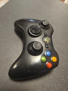 FAULTY Xbox 360 Wireless Controller Black W15-C30 - Picture 1 of 3