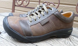 Oxford informales de cuero marrón Keen para hombre 8,5 - Imagen 1 de 7