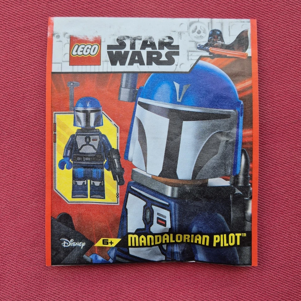 LEGO Star Wars Mandalorian Pilot Minifigure sw1259 NEW IN SEALED BAG 912401 - Image 1 of 2