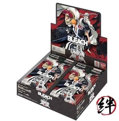 BANDAI Union Arena Bleach Thousand-Year Blood War Vol. 2 Booster Pack Box TCG
