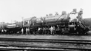 Southern Pacific SP Railroad 3600 2-10-2 LA CA Kopie Negativ 2660 - Bild 1 von 1