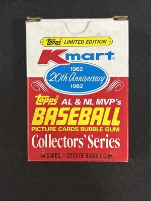 Полный набор бейсбольных карточек 1982 Kmart Topps 20th Anniversary Mickey Mantle *L58 - Изображение 1 из 4