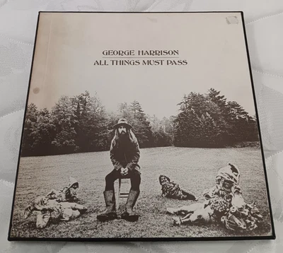 George Harrison "All Things Must Pass" 3 Vinyl Set - Apple STCH 639 - 1970(Used) Foto 1 de 4