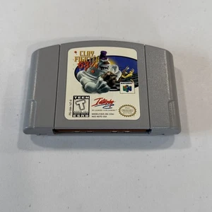 Clay Fighter 63 1/3 (Nintendo 64, 1997) solo cartuccia testata - N64 - Foto 1 di 3