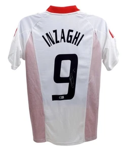 Filippo Inzaghi signiertes AC Mailand Trikot (Beckett) - Bild 1 von 3