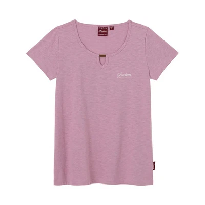 Camiseta para mujer Indian Motorcycle tocado cerradura, púrpura | 2865735 Foto 1 de 3