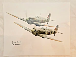 Autógrafo Wing Commander John Milne Checketts NZ/403602 RNZAF 8x10 - Imagen 1 de 1