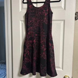 War Craft Cute But Deadly Skater Dress Fit And Flare With Pockets Women’s Size L - Picture 1 of 10