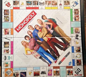 2015 Big Bang Theory Monopoly Replacement Playing Board Game Board - Picture 1 of 1