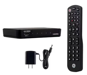 GE Pro HDMI 4 Device Switch Plus Universal Remote 2-Pack - Picture 1 of 4