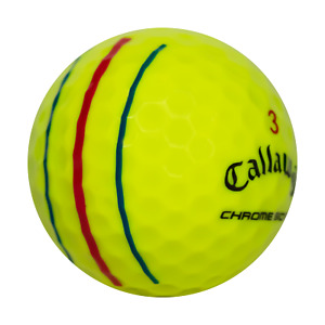 Callaway Chrome Soft Triple Track Yellow Mint AAAAA 50 Used Golf Balls 5A