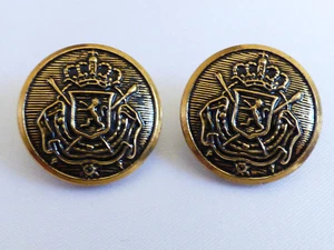 Juego de 2 Chaqueta Blazer de Colección Royal Club Botones Tono Dorado Metal - Imagen 1 de 3